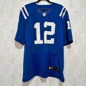 Nike Colts Jersey On Field Men Size XL 48‎ Andrew Luck #12 Indianapolis Football